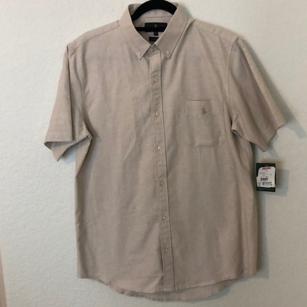 Brand new shirt sleeve linen-like shirt